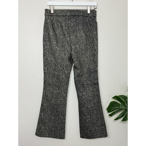 Tory Burch Donegal Cropped Flare Pants Printed Career, 6 - Picture 3 of 11